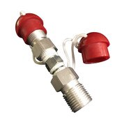 CGA 347 STAINLESS STEEL MALE X MALE UNION ADAPTER
